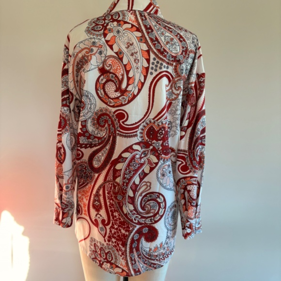 Fashion NOMA Paisley Button up shirt, size M - Picture 3 of 3